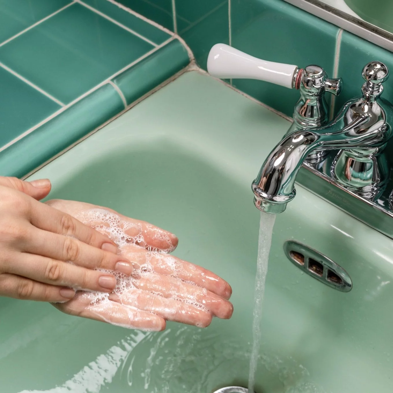 Hygien tvätta händer